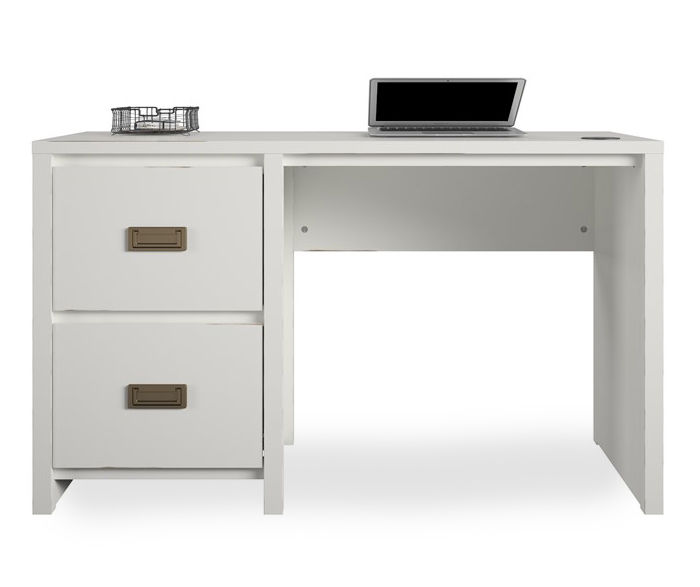 Little Seeds Monarch Hill White 2-Drawer Pedestal Desk | Big Lots