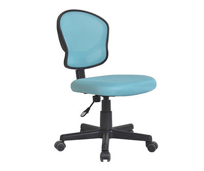 Teal Mesh Office Chair