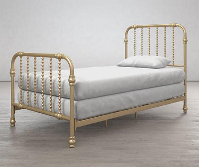 Monarch Hill Wren Gold Metal Twin Bed