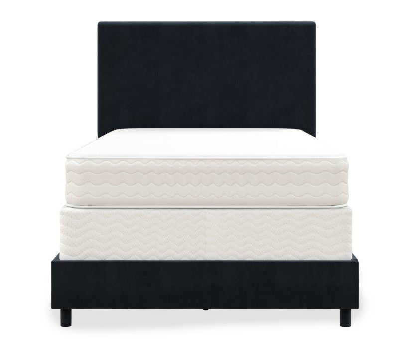 Novogratz Z By Novogratz Taylor Blue Velvet Twin Bed | Big Lots