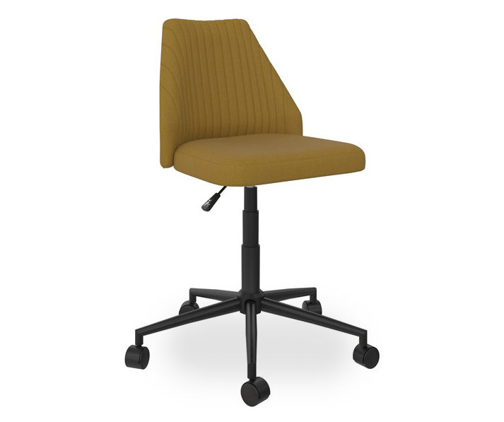 Mustard yellow office discount chair