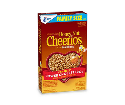 Honey Nut Family Size Cereal, 18.8 Oz.