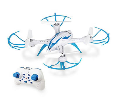 Blue & White Camera Drone