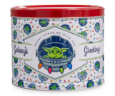"Galaxy's Greetings" Grogu Popcorn Tin, 18.5 Oz.