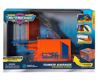 Micromachines Tuner Garage Expanding Play Set