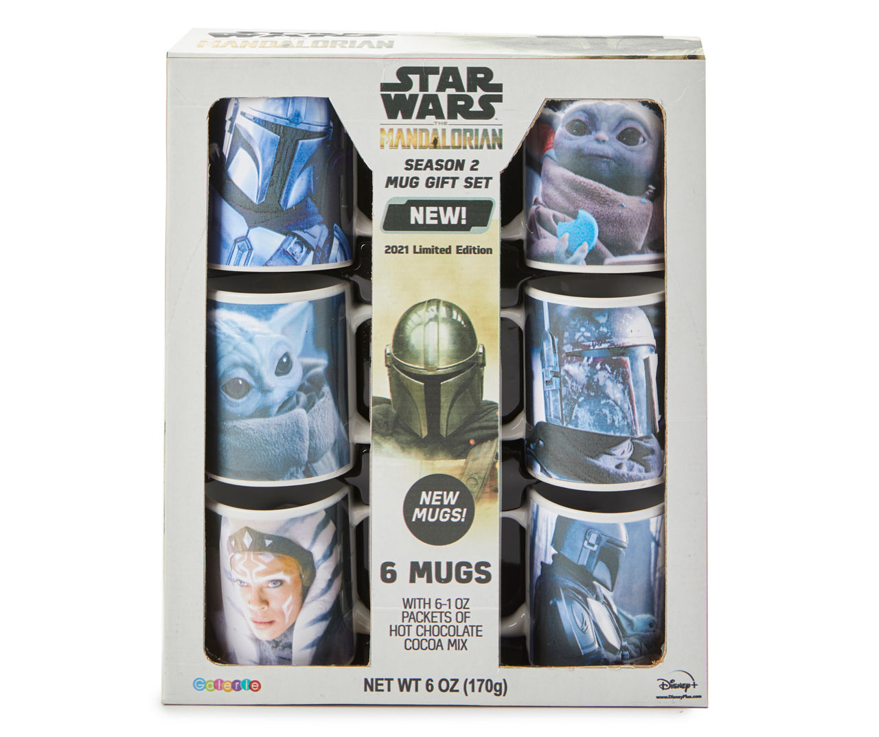  Star Wars Mandalorian Arm Mug, Collectors Coffee Cup with 3D  Handle, 1 Ounce Hot Cocoa Packet Included : Home & Kitchen