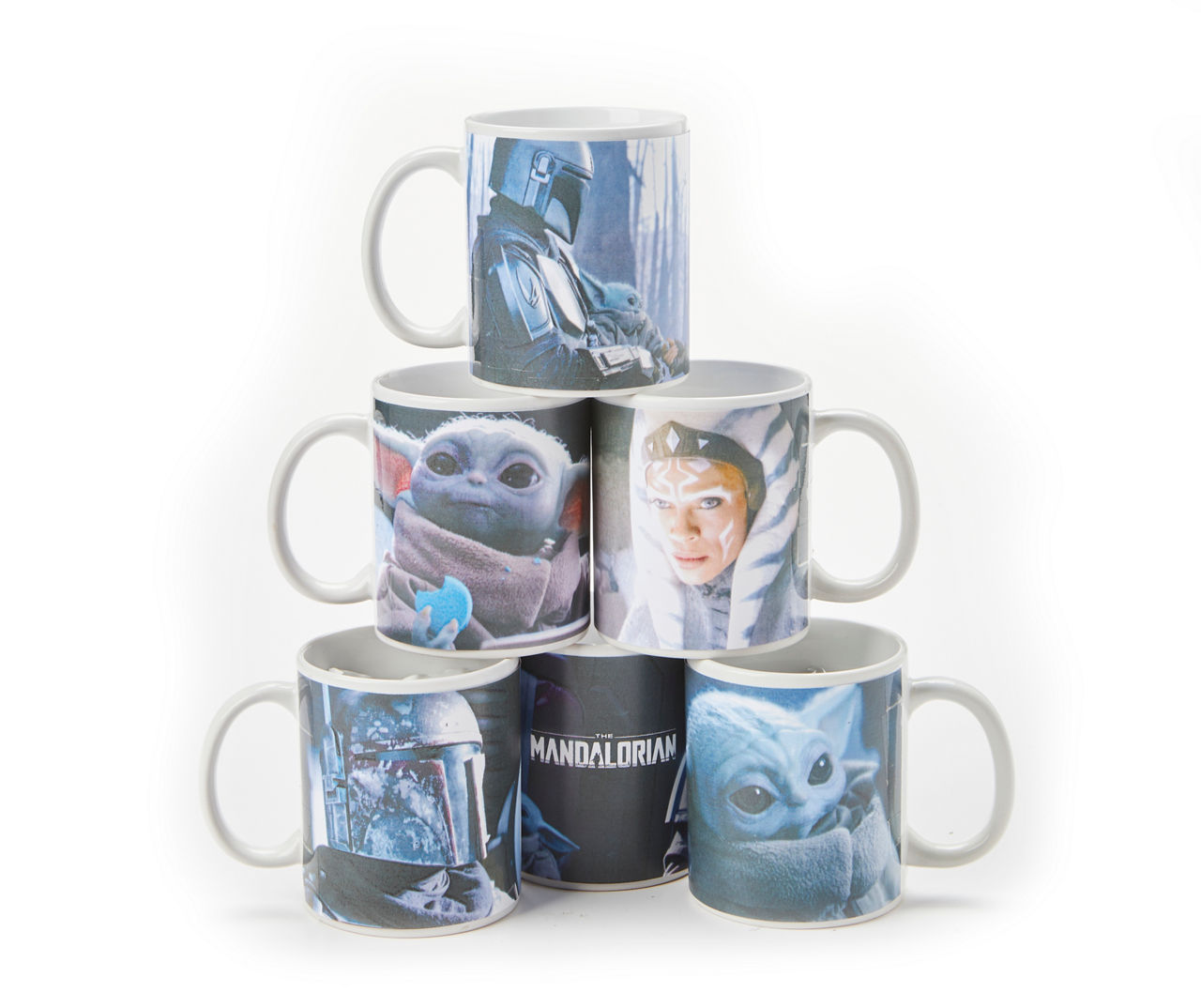 Star Wars The Mandalorian Character 12-Piece Mug & Hot Cocoa Gift Set