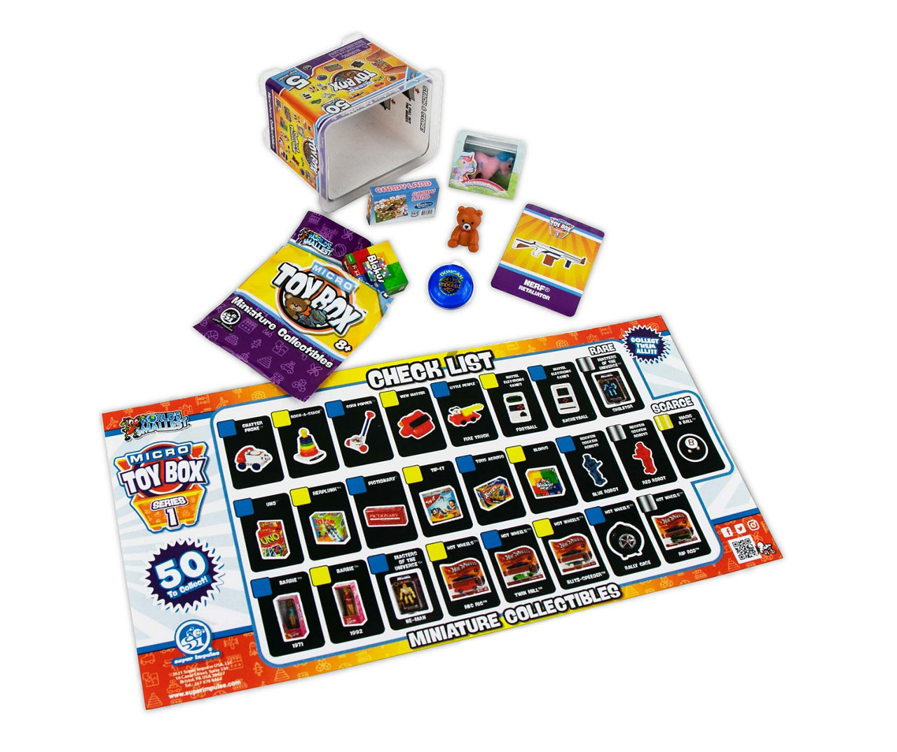 World's Smallest Micro Toy Box Series 1 Mystery Pack