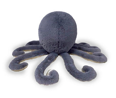 Jumbo Gray Octopus Plush Toy, (21")