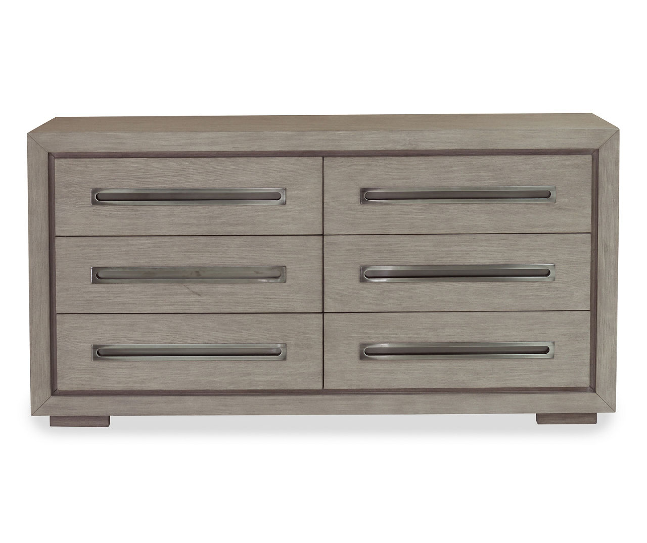 Taupe 6Drawer Modern Wood Dresser Big Lots