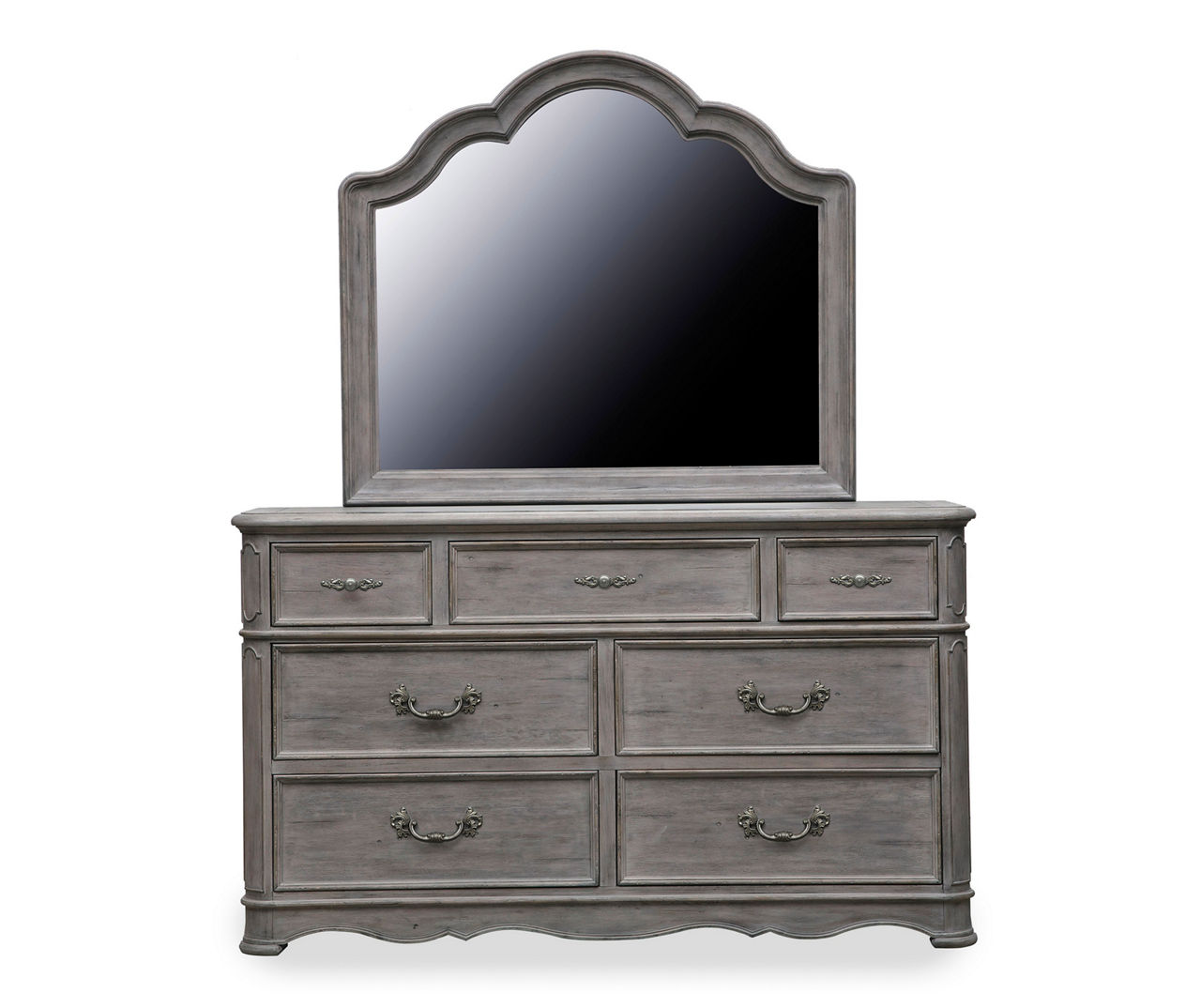 Dresser with deals big mirror