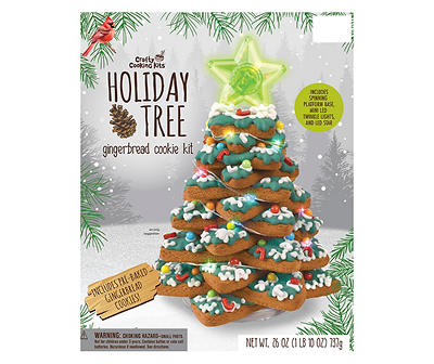 Holiday Tree Gingerbread Cookie Kit