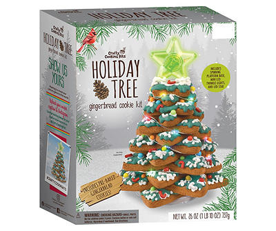 Holiday Tree Gingerbread Cookie Kit
