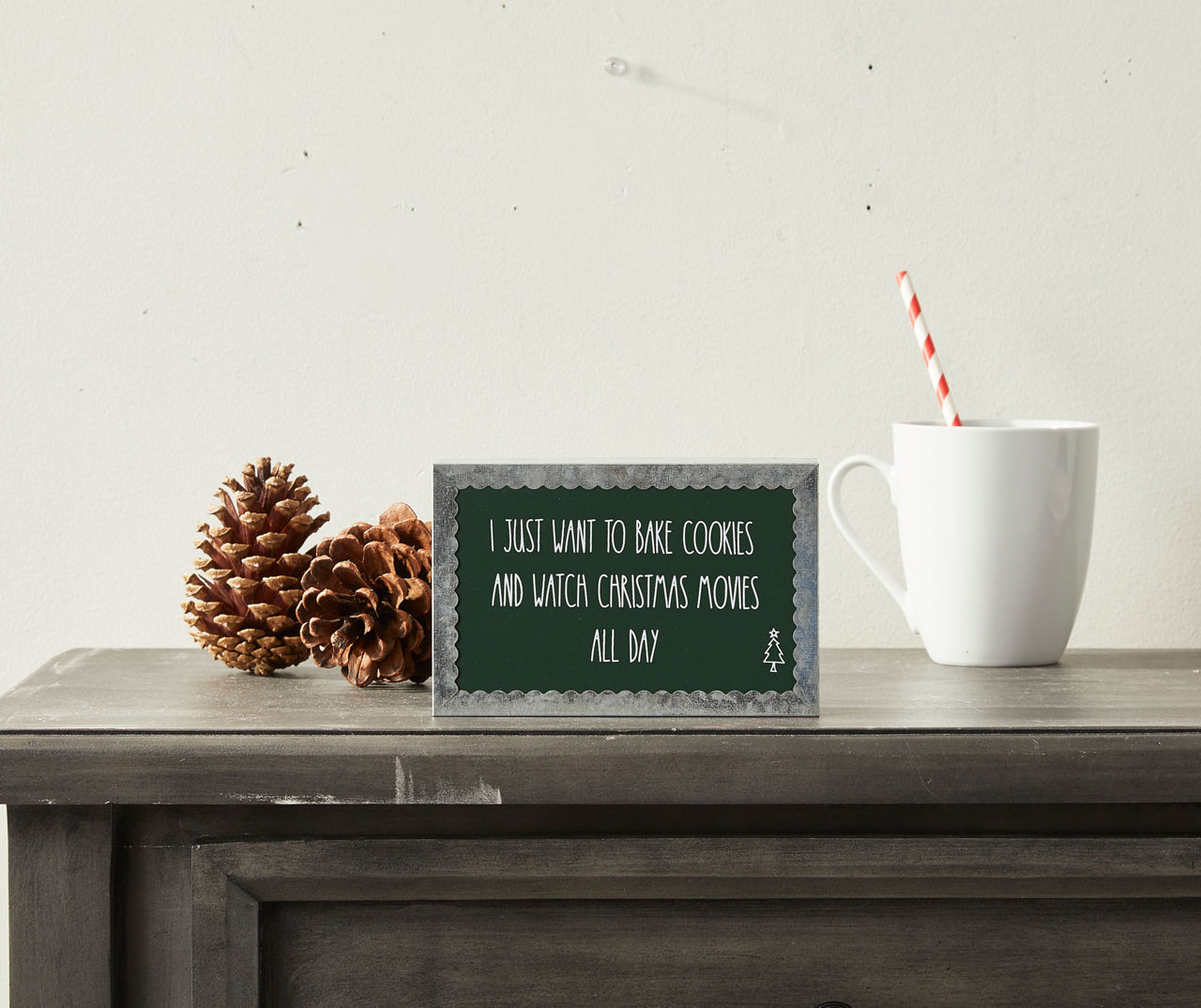 Bake Cookies and Watch Christmas Movies Baking Pan