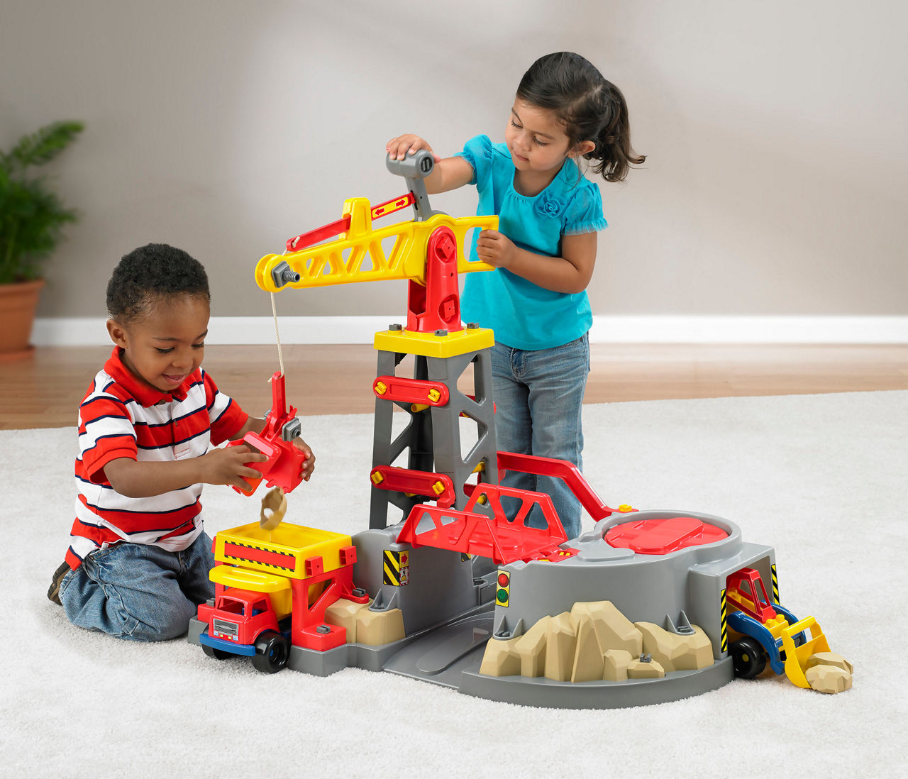 Construction play set on sale