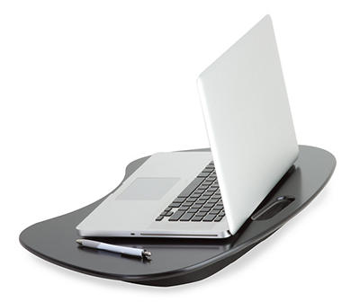 Black Cushioned Portable Laptop Desk