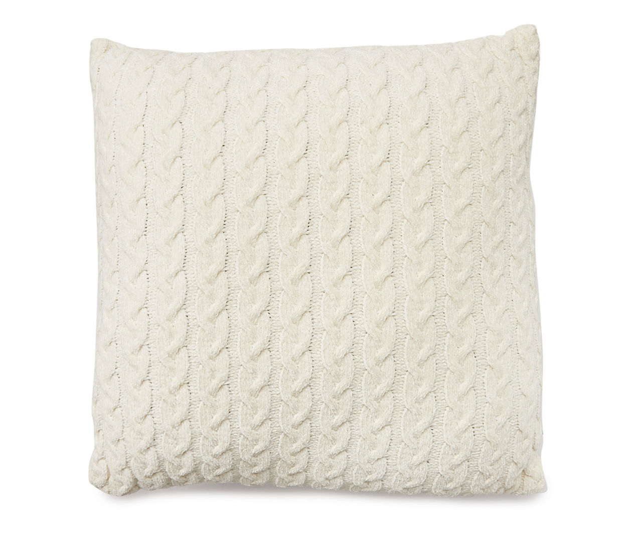 Broyhill Emilia White Knit Throw Pillow Big Lots