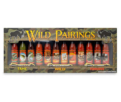 Wild Parings Hot Sauce, 12-Pack