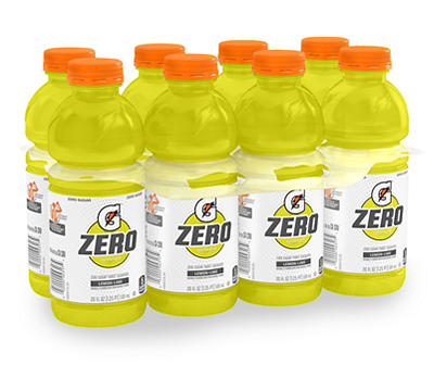 Gatorade Zero Sugar Thirst Quencher Lemon-Lime 20 Fl Oz 8 Count