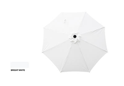 9' Simply White Tilt Market Patio Umbrella