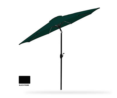 9' Evergreen Tilt Market Patio Umbrella