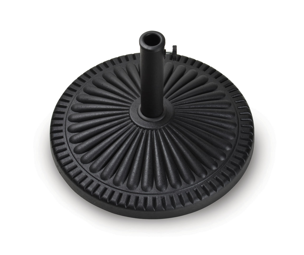 Shade Factory Veranda Black Round Textured Umbrella Base Big Lots