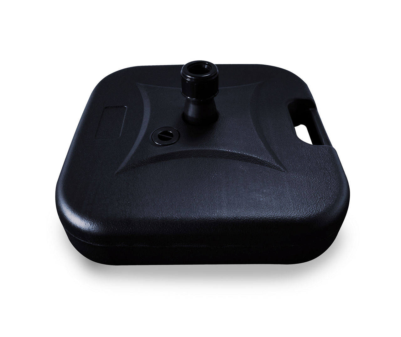 Shade Factory Regency Black Square Plastic Fillable Umbrella Base Big Lots