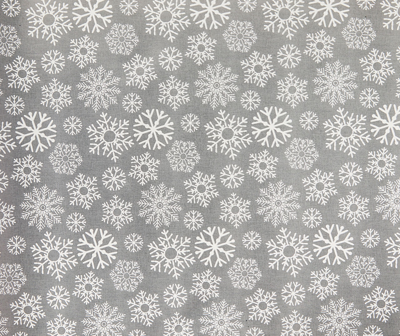 Glad White & Gray Snowflake Pattern 10 Premium Paper Plates, 20