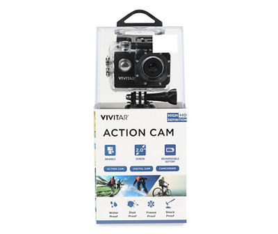 Black HD Action Cam