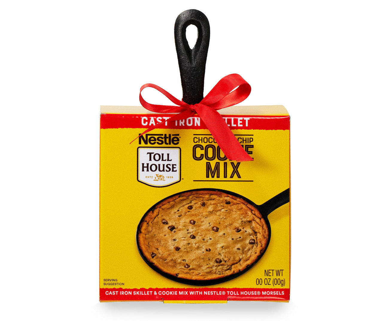 Cast Iron Skillets with Chocolate Chip Mix