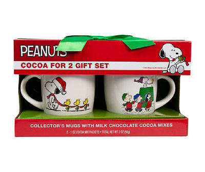 Snoopy Cocoa For 2 Gift Set
