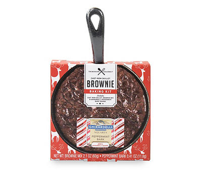 Ghirardelli Chocolate Peppermint Bark Brownie Skillet Kit
