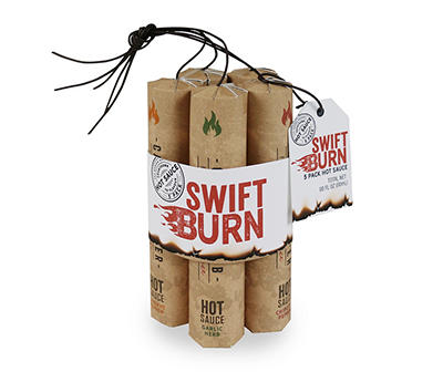 Swift Burn Dynamite Hot Sauce, 5-Pack