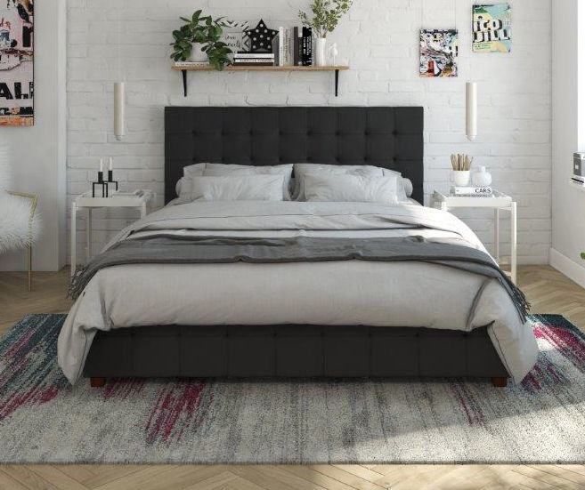 Big lots platform bed deals frame queen