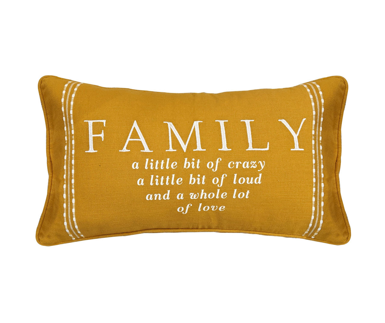 Broyhill "Family" Yarrow TextureStripe Rectangle Throw Pillow Big Lots