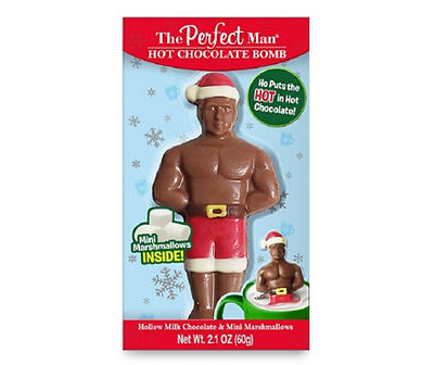 The Perfect Man Christmas Hot Chocolate Bomb, 2.1 Oz.