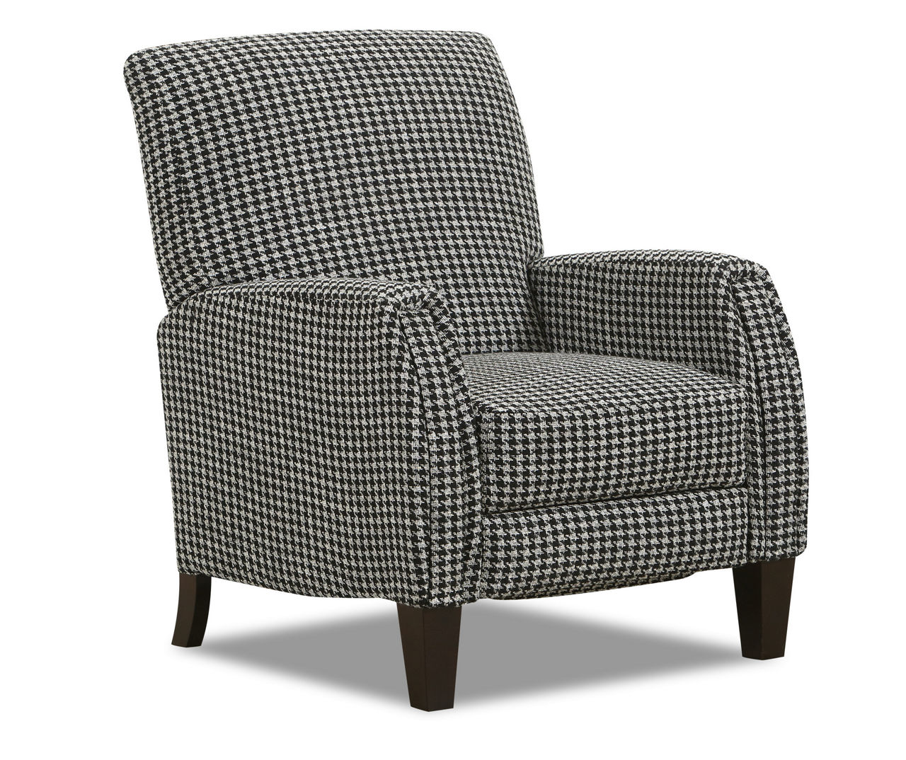 Black and discount white houndstooth chair