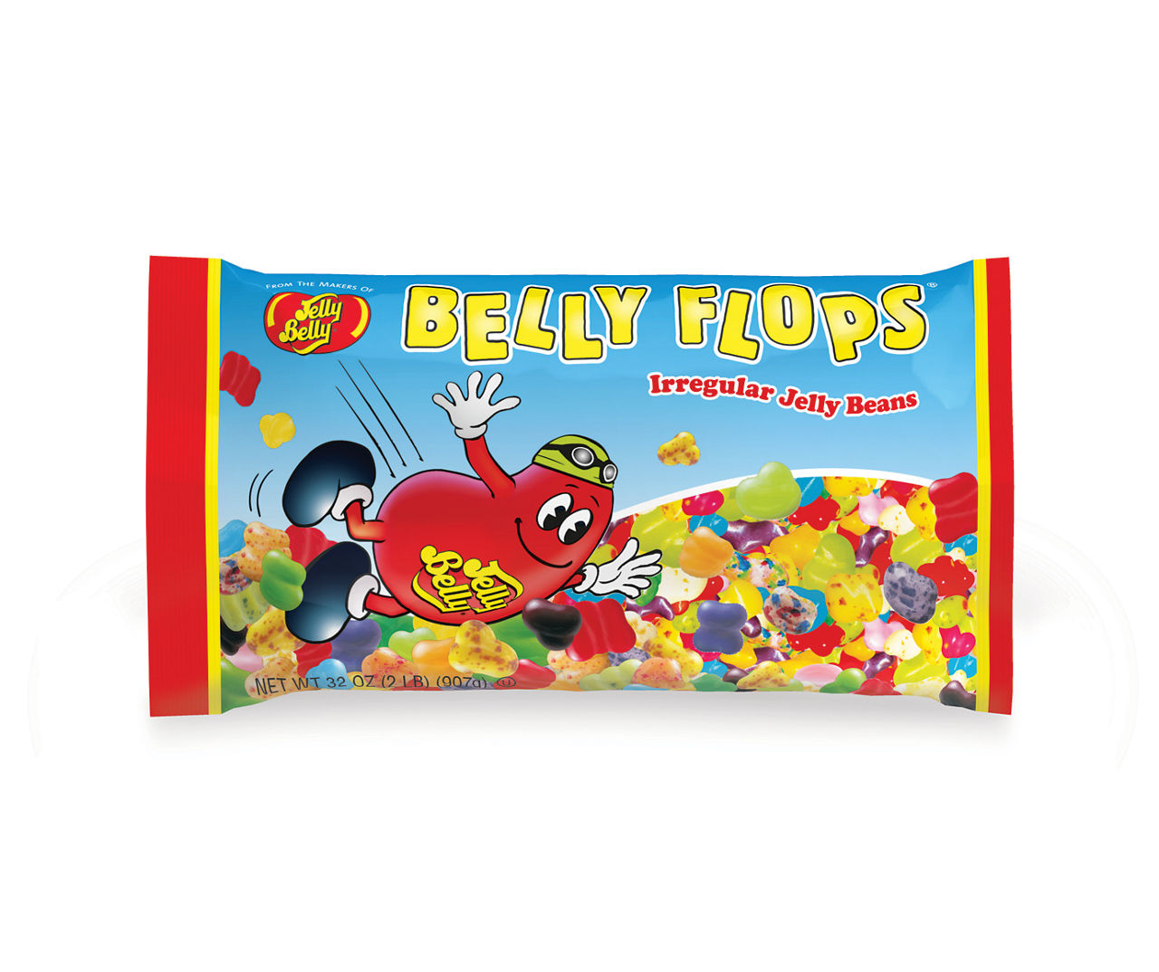 Jelly Belly Belly Flops Irregular Jelly Beans, 2 Lbs.