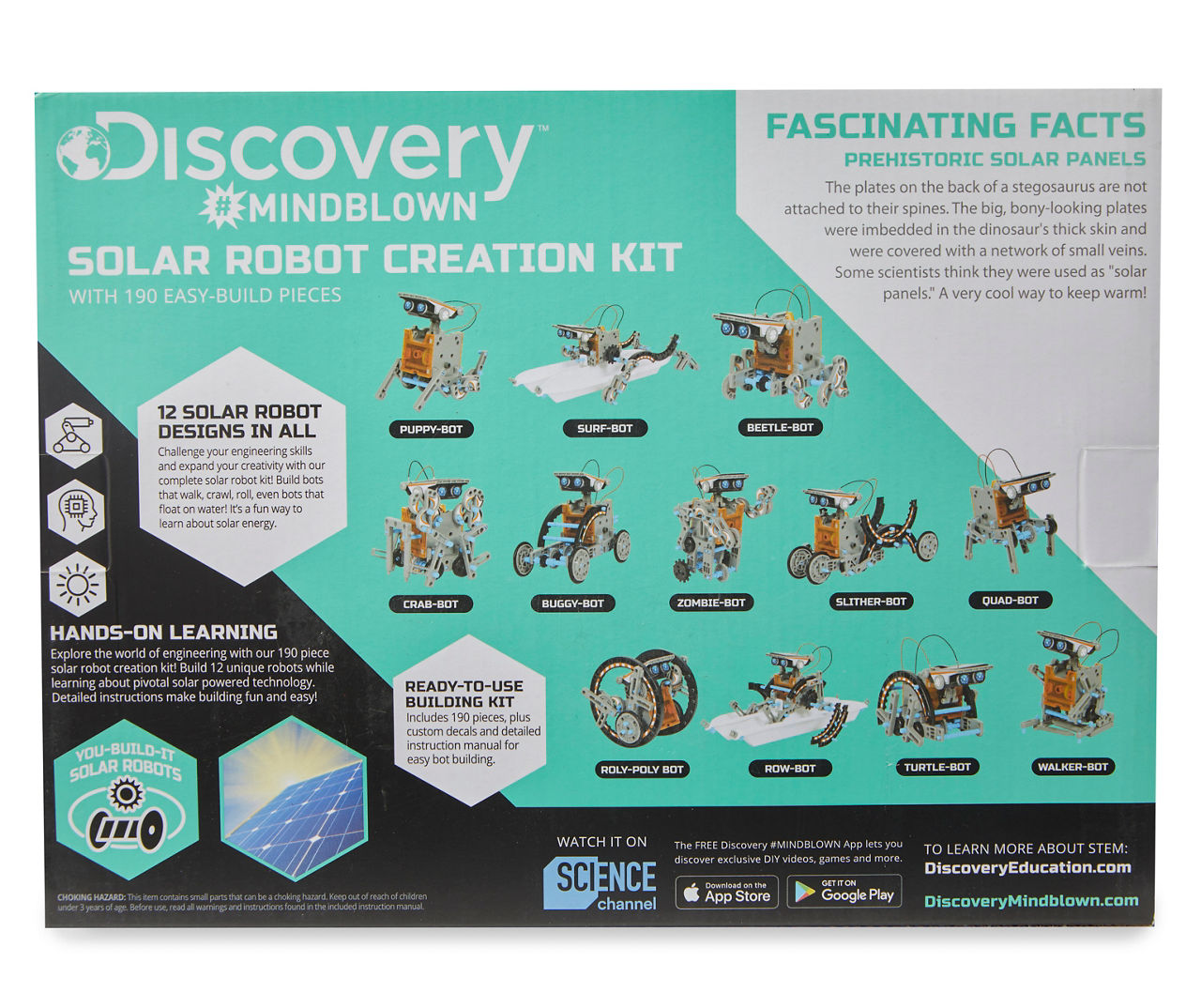 Discovery Mindblown Solar Robot Creation Kit **BRAND NEW** 