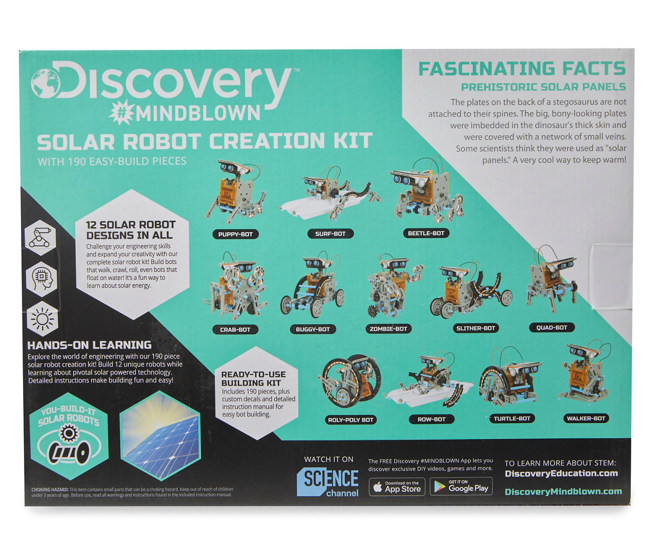 Discovery mindblown solar hot sale robot creation kit