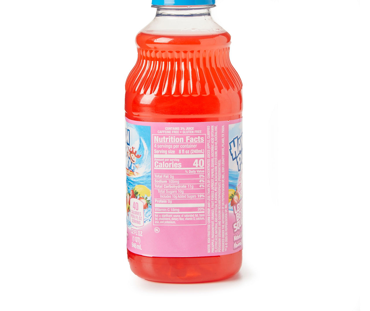 Hawaiian Punch Fruit Juicy Red, 20 fl oz bottle