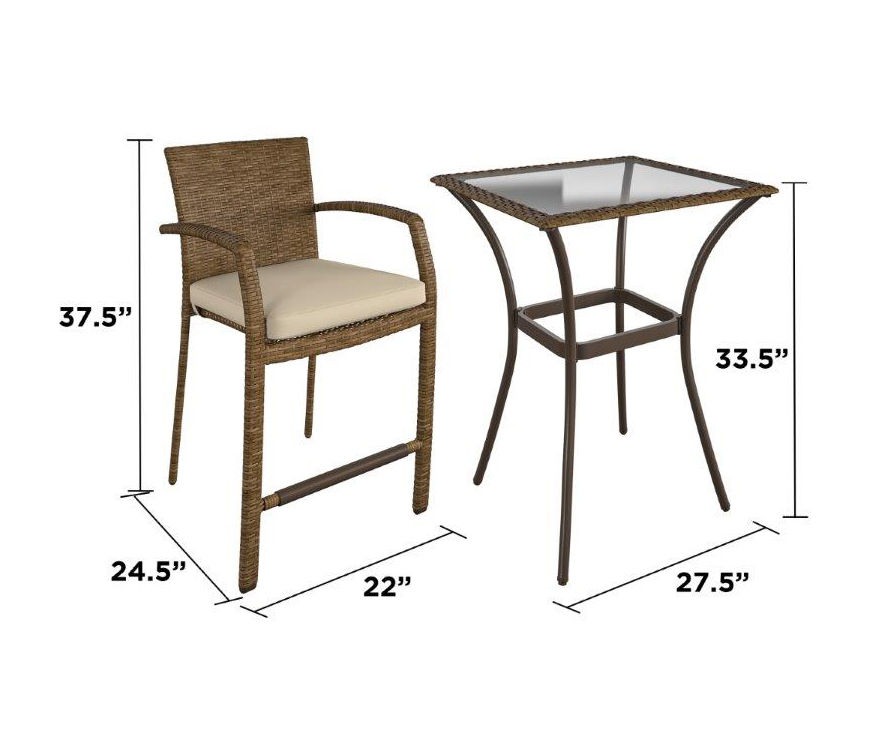 Big lots deals bistro patio set