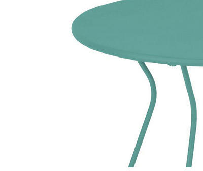 Heidi Turquoise 3-Piece Bistro Patio Furniture Set