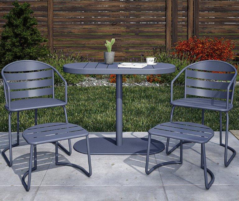 Nesting discount bistro set