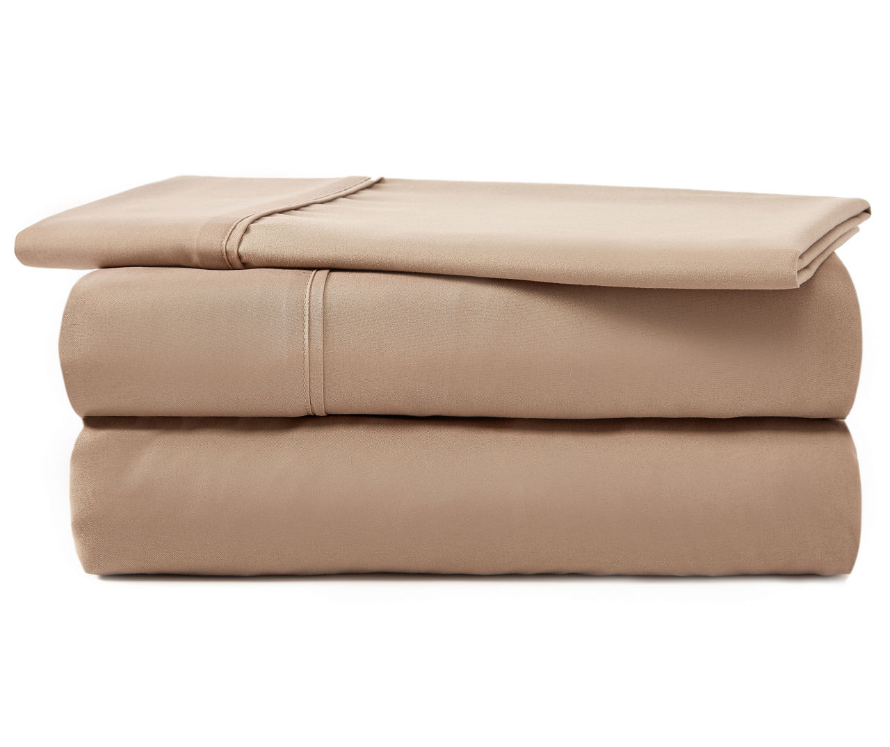 Serta Perfect Sleeper Tan Microfiber Twin 3-Piece Sheet Set | Big Lots