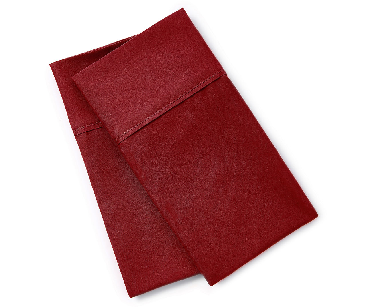 Red Rhubarb Microfiber Pillowcase, 2-Pack
