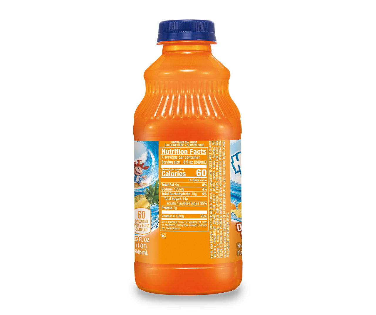 Hawaiian Punch Orange Ocean Juice, 128 OZ, 48% OFF