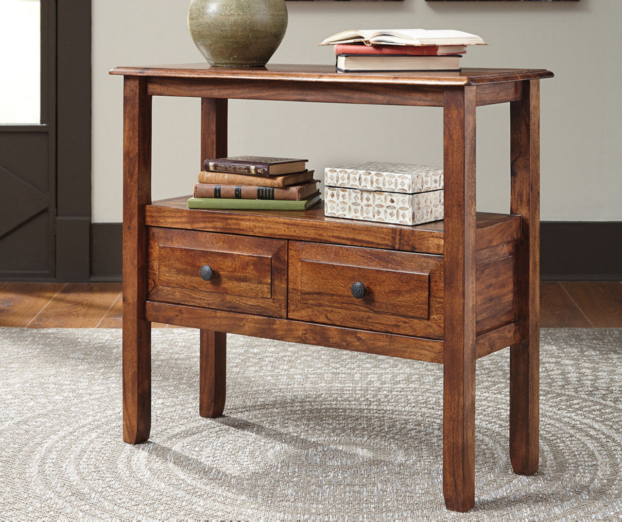 Abbonto 2-Drawer Accent Table