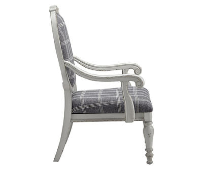 Kornelia Plaid Accent Chair