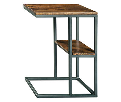 Forestmin Wood Cantilever Accent Table
